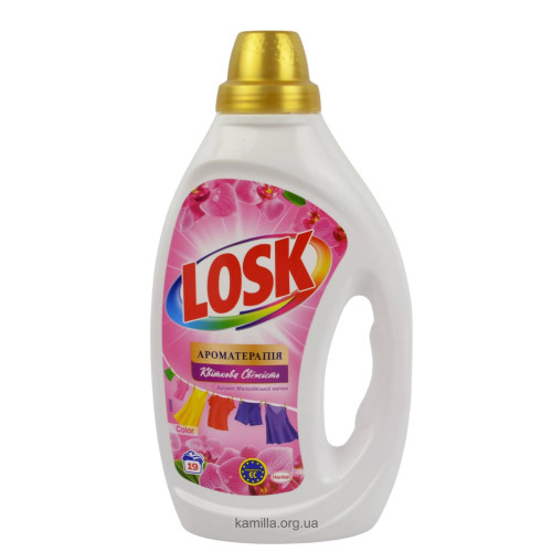 Гель для прання Losk Малазійські квіти 0,855 л.