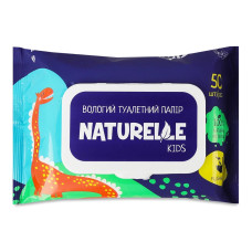 Вологий туалетний папір Naturelle 50шт Дитячий