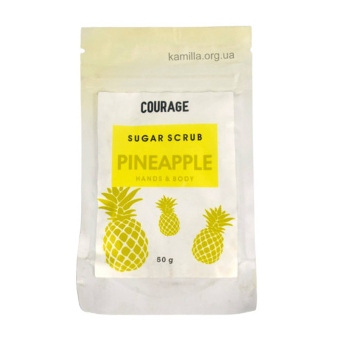 Цукровий скраб для тіла Courage Pineapple 50 г