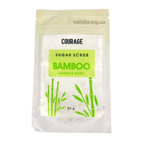 Цукровий скраб для тіла Courage Bamboo 50 г