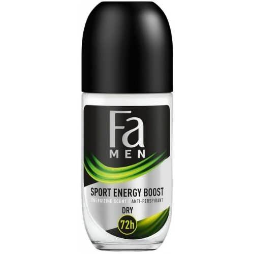 Чоловічий дезодорант кульковий Fa Sport Energy Boost 50 мл.