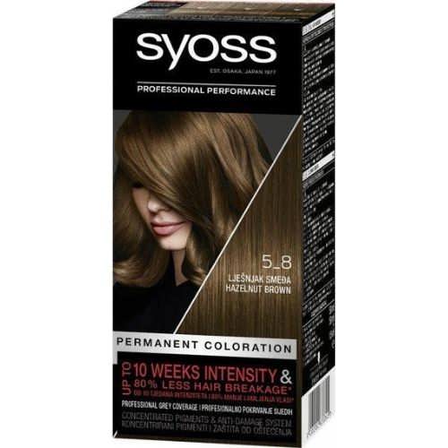 Фарба для волосся Syoss 5-8 Горіховий 