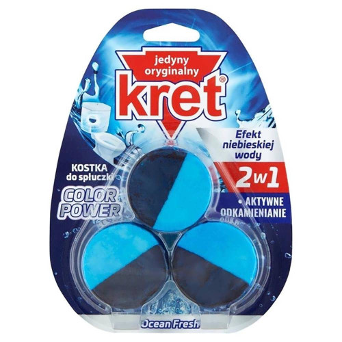 Кубики для унітазу Kret 3шт Океан