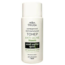 Тонер для обличчя Triuga Anti-Acne Neem Аюрведичний Протизапальний, для проблемної шкіри 200 мл
