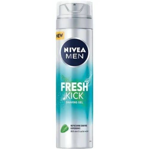 Гель для гоління Nivea Fresh Kick 200 мл.