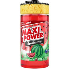 Засіб для миття посуду Maxi Power Кавун із губкою, 1 л