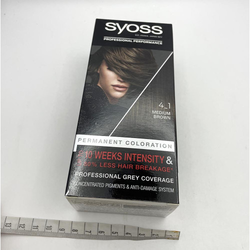 Фарба для волосся Syoss 4-1 Медіум бравн