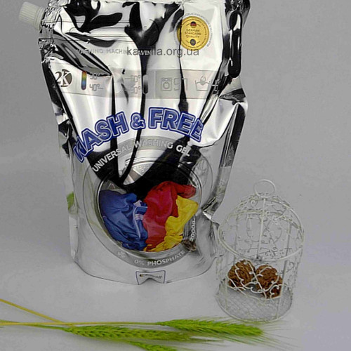 Гель для прання Wash & Free Універсал Дойпак 2 л.