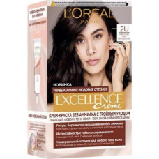Безаміачна крем-фарба для волосся 2U L'Oreal Paris Дуже темно-каштановий 192 мл