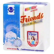 Мило господарське Friends З відбілюючим ефектом 4 шт 