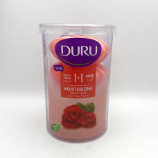 Мило тверде Duru 1+1 4*100г Роза 