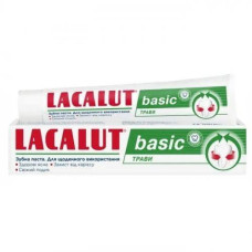 Зубна паста Lacalut Basic Трави, 75 мл
