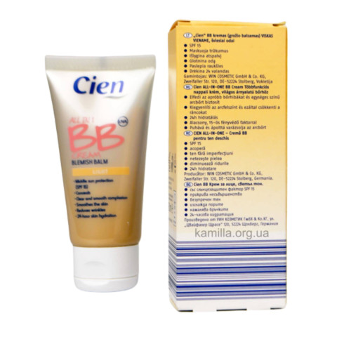 Тональний крем Cien BB All in One Light 50 мл.