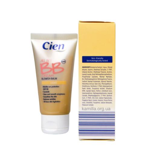 Тональний крем Cien BB All in One Light 50 мл.