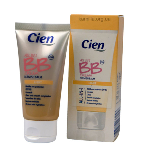 Тональний крем Cien BB All in One Light 50 мл.