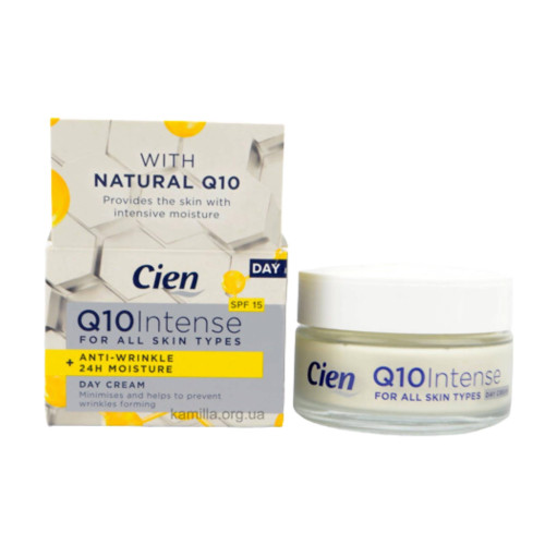 Крем для обличчя Cien SPF-15 Q10 Intence 50 мл.
