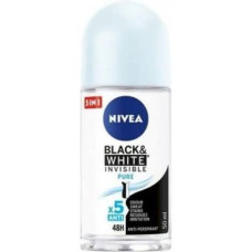 Дезодорант кульковий Nivea Чорне та біле Invisible Pure 50 мл.