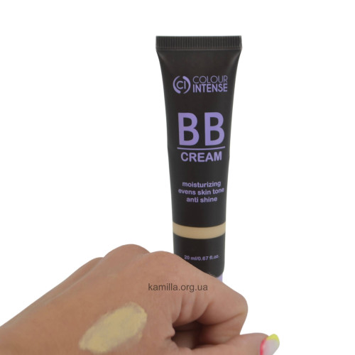 BB тональний крем для обличчя Colour Intense №01 Слонова кістка 20 мл.