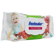 Вологі серветки Freshmaker 120шт Клапан