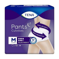 Підгузники-труси для дорослих Tena Pants+ Night Мedium розмір 2 12 шт,