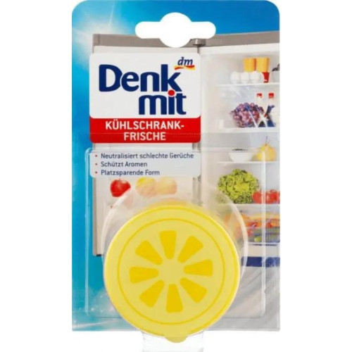 Поглинач запаху у холодильник Denkmit  40г Лимон