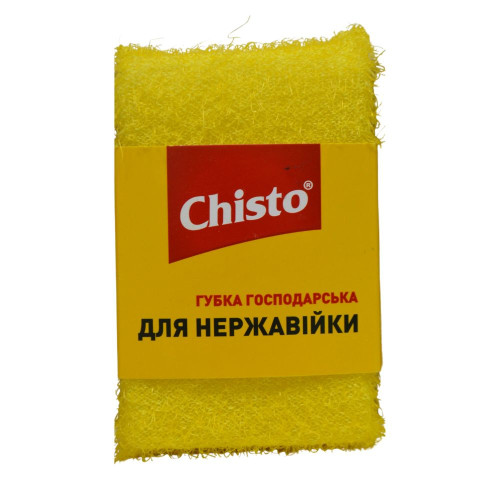 Губка-шкребок для нержавійки Chisto 1 шт.