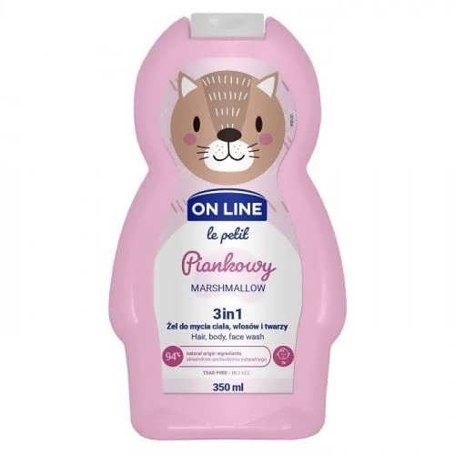Дитячий шампунь On Line Marshmallow 350 мл