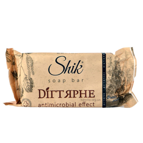  Мило тверде Shik 1шт 140гр Дігтярне 