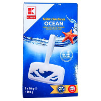 Корзинка+4 кубики для унітазу Kaufland Ocean