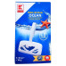 Корзинка+4 кубики для унітазу Kaufland Ocean