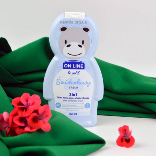Дитячий шампунь On Line Cream 350 мл