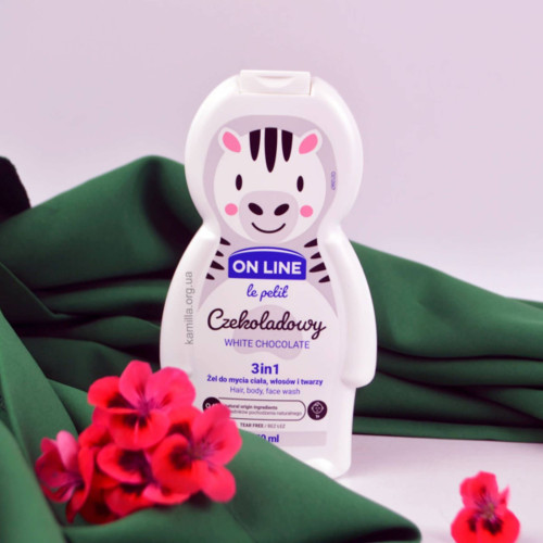 Дитячий шампунь On Line White Chocolate 350 мл