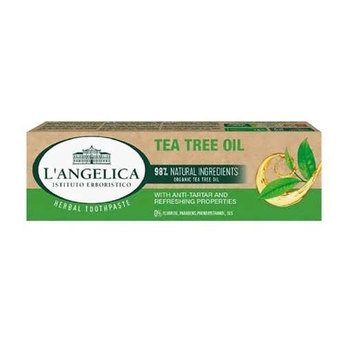 Зубна паста L'angelica Чайне дерево 75 мл.
