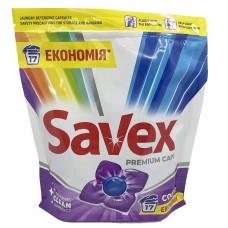 Капсули для прання Savex 17шт Колор
