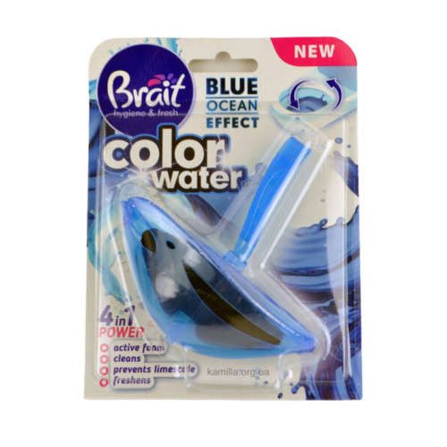 Блок для унітазу Brait Color Water Blue Ocean Effect 1 шт