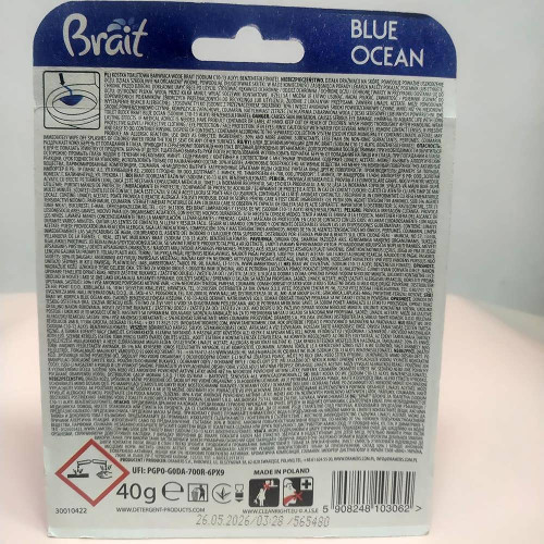 Блок для унітазу Brait Color Water Blue Ocean Effect 1 шт