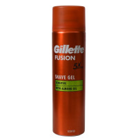 Гель для гоління Gillette Fusion 200мл для чутливої шкіри 