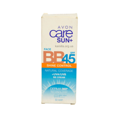 2/Крем для обличчя Avon Shine Control SPF45 50 мл