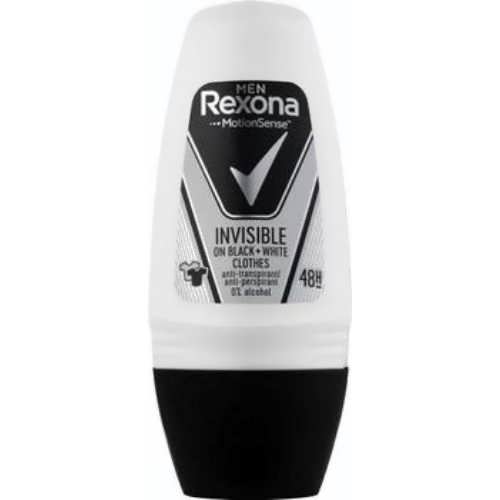 Антиперспірант Rexona Невидимий на чорному і білому 50мл