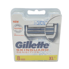 Картридж для гоління Gillette Фюжон 8шт Сенсітів Скінгард