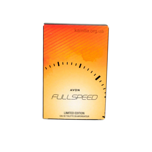Чоловіча туалетна вода Avon Full Speed 30 мл.