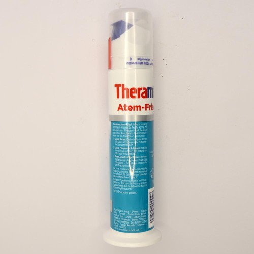 Зубна паста TheraMed Помпа 100мл Зелена