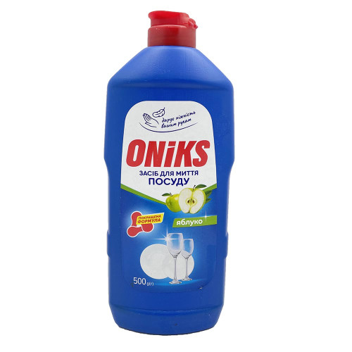 Засіб для миття посуду ONiKS 500мл Яблуко