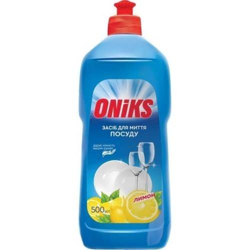Засіб для миття посуду ONIKS Лимон 500 мл.