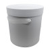 Подарункова коробка з кришкою 25*25,6см Біла