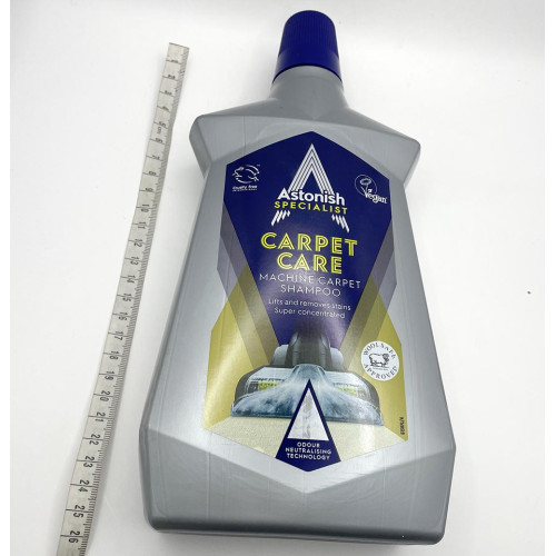 Суперконцентрований шампунь для миючих пилососів Astonish Vac Maxx Machine Carpet Shampoo з дезінфік