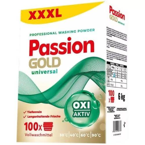 Пральний порошок Passion Gold Universal 6 кг.