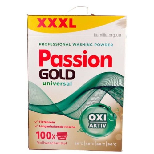 Пральний порошок Passion Gold Universal 6 кг.
