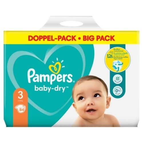 2/Підгузники дитячі Pampers Baby-Dry №3 6-10 кг 84 шт