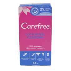 Щоденні прокладки Carefree Flexiform 30 шт.